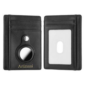 AirTag Wallet Case Holder, Slim Minimalist Wallet Card Holder for AirTag